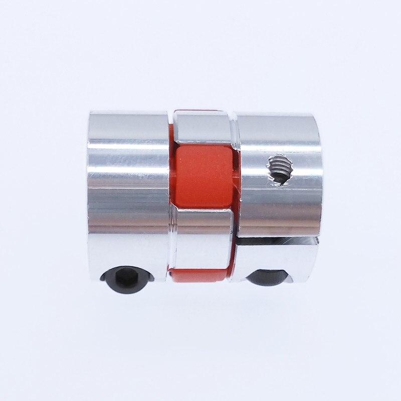 D20L25 spider flexible motor coupler aluminium flexible jaw coupling 5x8mm 3mm 4mm 5mm 6mm 6.35mm 7mm 10mm.