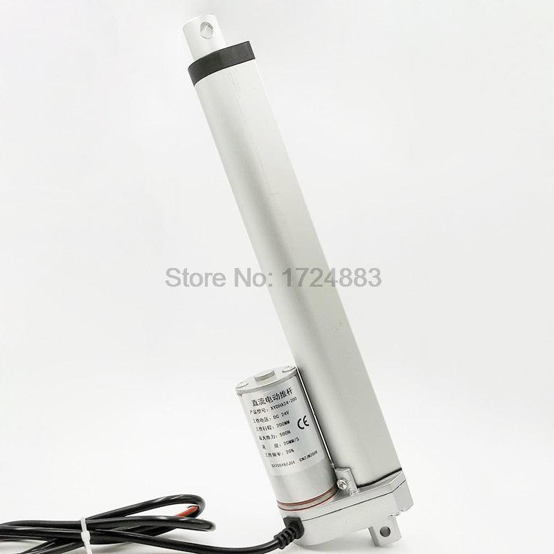 Dc Electric 12V 24V linear actuator dc gear motor 500mm Stroke Linear Motion Controller 100/500/750/900/1100/1300/1500N.