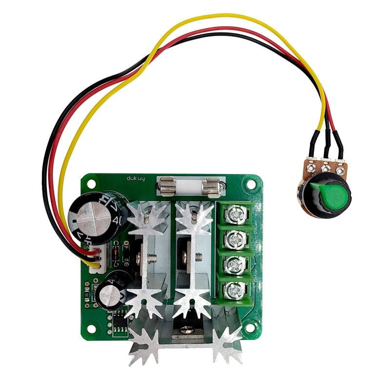 DC Motor Speed Controller  6v-90v Switch Stepless Speed Regulation Current Regulator.