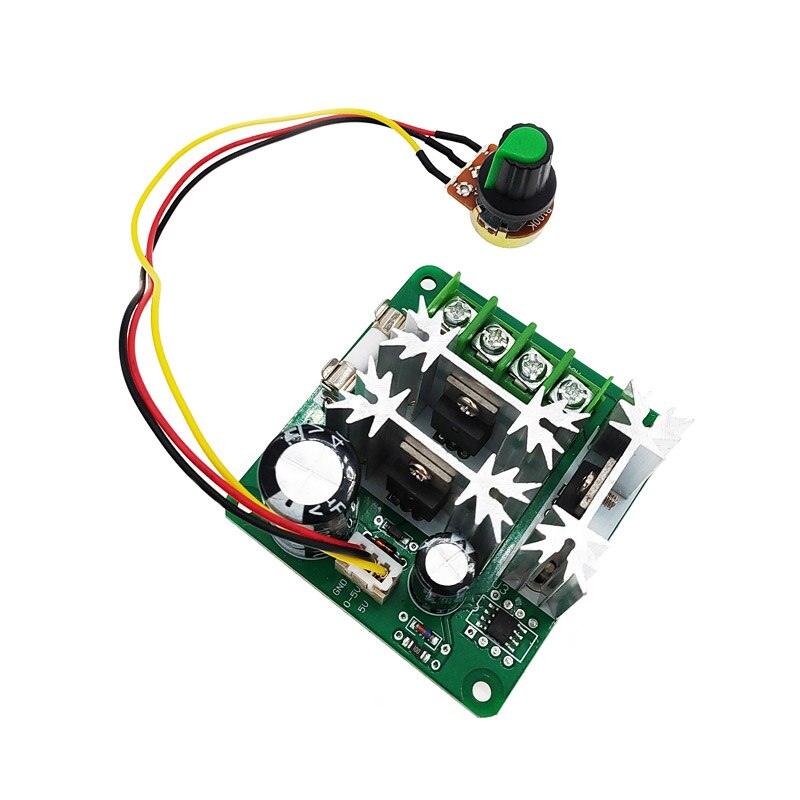 DC Motor Speed Controller  6v-90v Switch Stepless Speed Regulation Current Regulator.