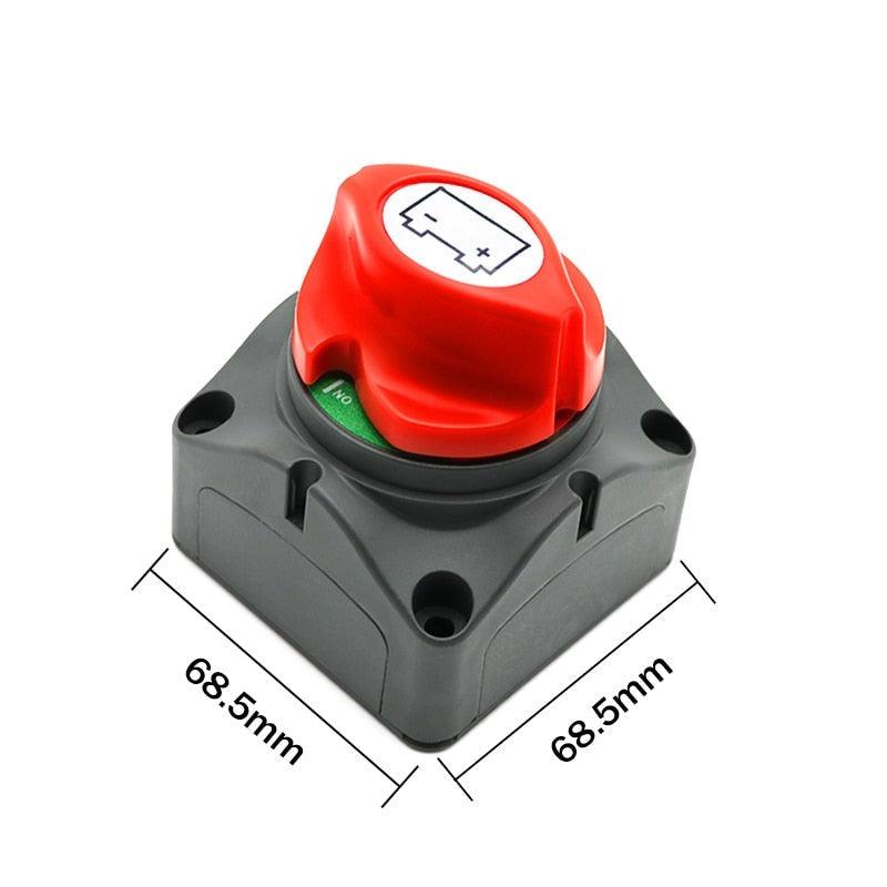 DC60V 300A RV Marine Boat Car Truck Auto Yacht Battery Isolator Disconnect Selector Rotary Switch Cut Off Kill Main Power Switch.