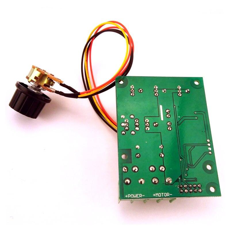 Digital display PWM 30A dc motor speed controller 9~60VDC display 0~100% adjustable drive module.