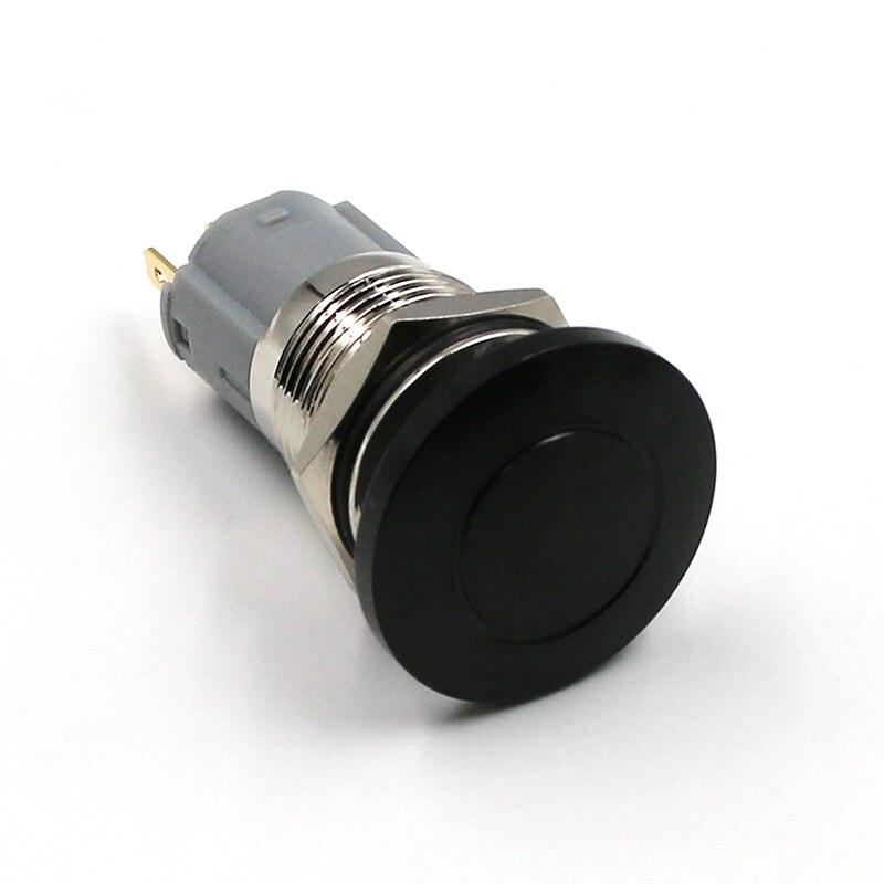 DIY 16mm 19mm Metal Waterproof Push Button Switch Emergency Stop Mushroom Head.