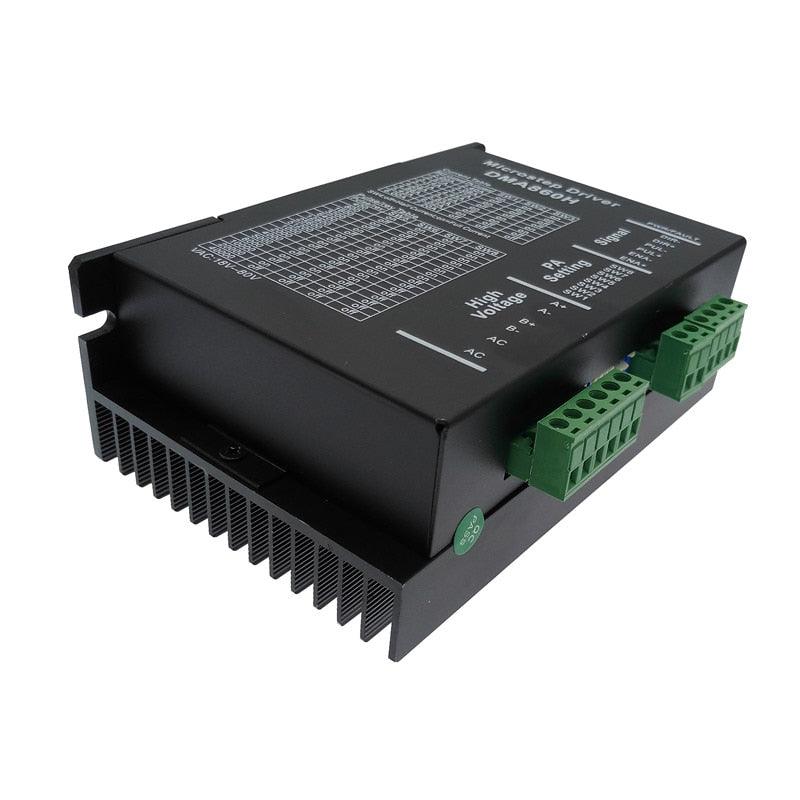 DMA860H step driver 2 phase DSP microstep driver for nema 34 nema 42 AC24-80V DC24-80V.