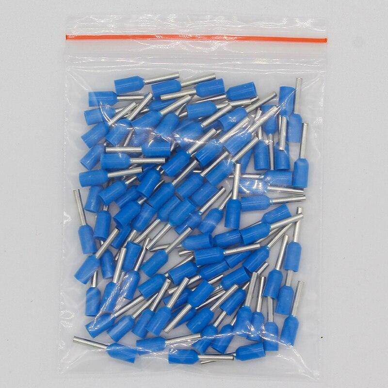 E7508 100PCS/Pack Tube insulating Insulated terminals 0.75MM2 Cable Wire Connector Insulating Crimp Terminal Connector E-.