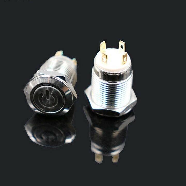 earu, aluminum push button