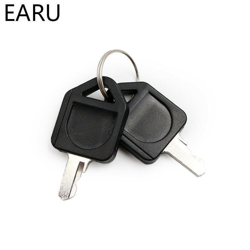 EARU-16mm 19mm 22mm Waterproof Stainless Steel Lock Key Knob Rotary Switch.