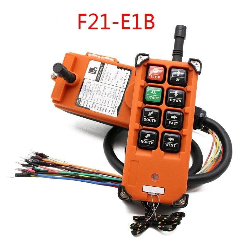 EARU- F21-E1B 2S E2B-8  wireless Industrial remote controller switches wireless crane control.