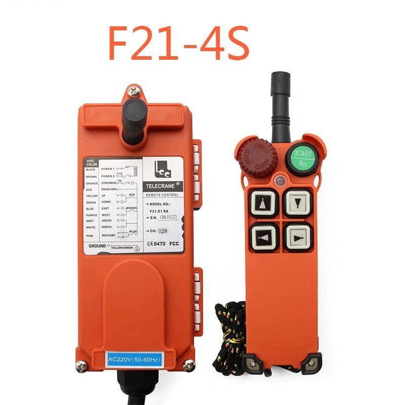 EARU- F21-E1B 2S E2B-8  wireless Industrial remote controller switches wireless crane control.