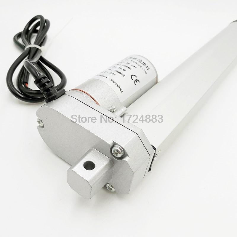 Electric Linear Actuator 12V/24V DC Motor 650mm Stroke Linear Motion Controller.