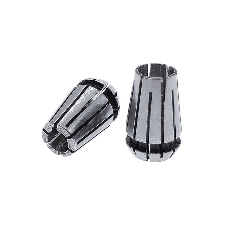 ER11 Spring chuck 1/2/3/4/5/6/7mm spring collet tool holder for CNC engraving machine&amp;milling lathe 1/4 1/8 collet.