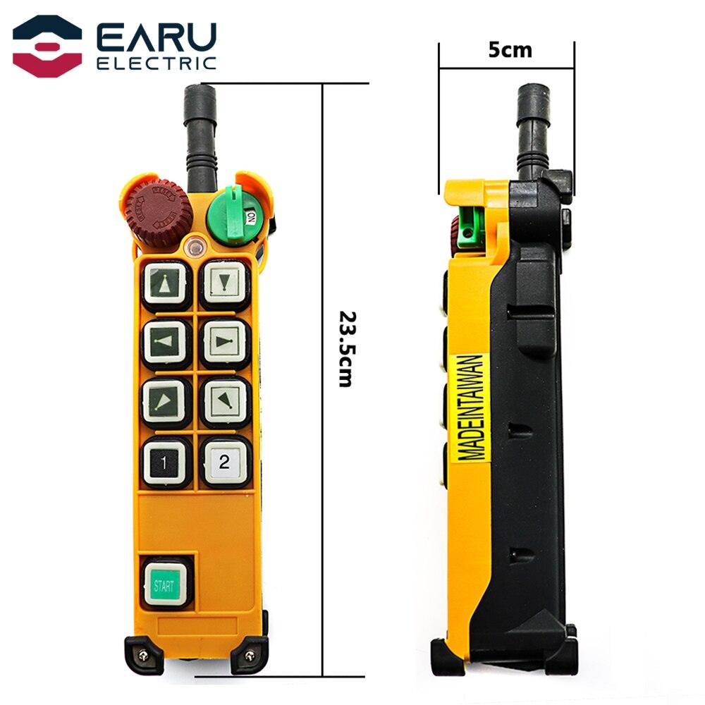 F24-8D Taiwan Dual Speed Remote Control Crane Wireless Remote Control Industrial 380V 220V 12V 24V.