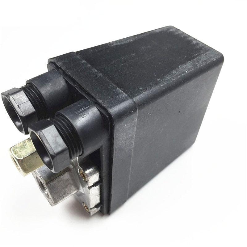 Factory Supplied 240V 15A 175PSI Air Compressor Pressure Control Switch Valve Plastic Shell.