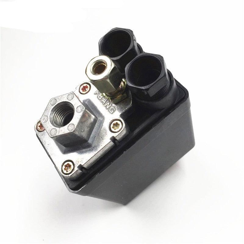 Factory Supplied 240V 15A 175PSI Air Compressor Pressure Control Switch Valve Plastic Shell.