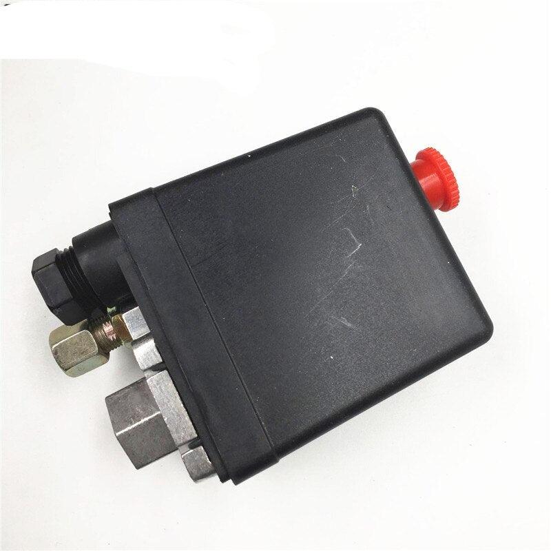 Factory Supplied 240V 15A 175PSI Air Compressor Pressure Control Switch Valve Plastic Shell.