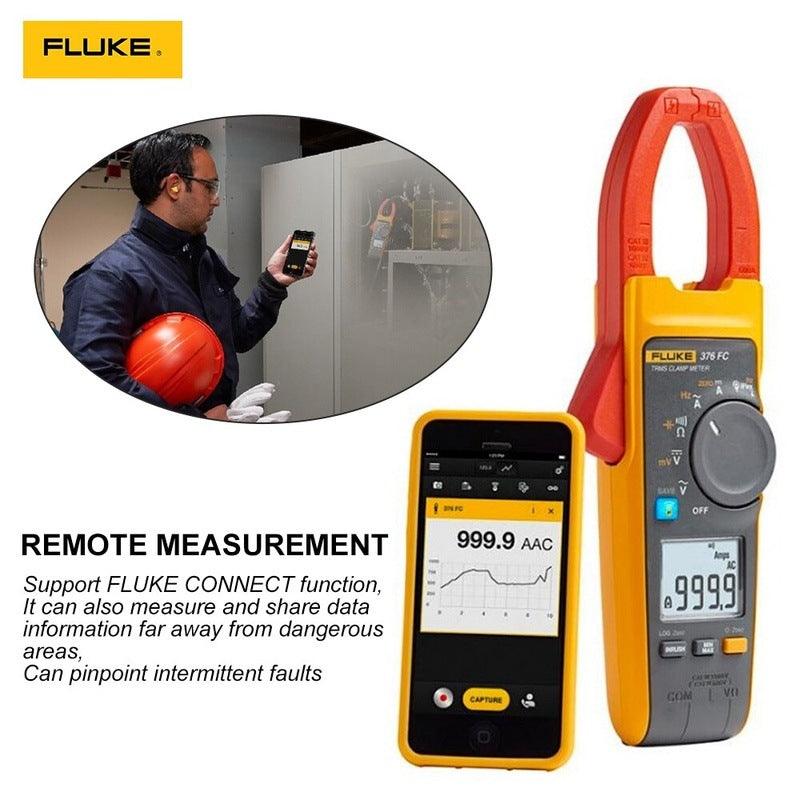 Fluke 376 FC 1000A AC/DC True-RMS Clamp Meter With Insulated Hand Tool Starter Kit.