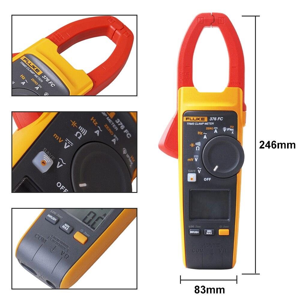 Fluke 376 FC 1000A AC/DC True-RMS Clamp Meter With Insulated Hand Tool Starter Kit.