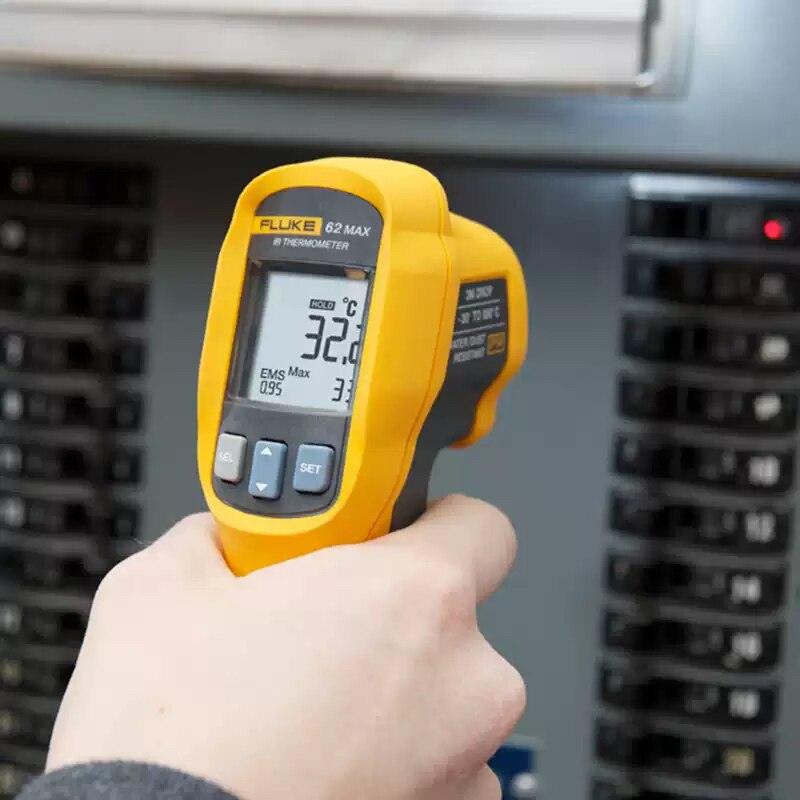 Fluke 62 MAX Plus 62 MAX Mini Infrared Thermometer Non-contact Handheld Digital Laser High-precision Temperature Measuring Gun.