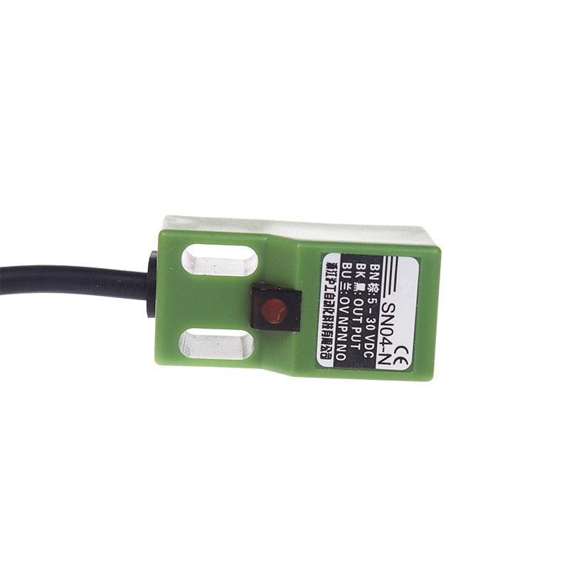 Free Shipping SN04-N Famous SN04N 4mm Approach Sensor NPN,3 wire,NO 6-30V DC Inductive Proximity Switch.