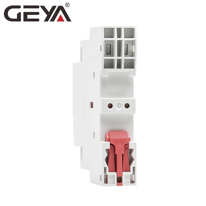 GEYA GYHC Din Rail Household Contactor AC24V 48V 110V 220V 2P 25A 2NC 2NO 1NO1NC 50/60Hz.