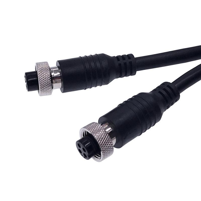 GX12 cable connectors female to female Butt joint extension cable plug 2m M12 Line.