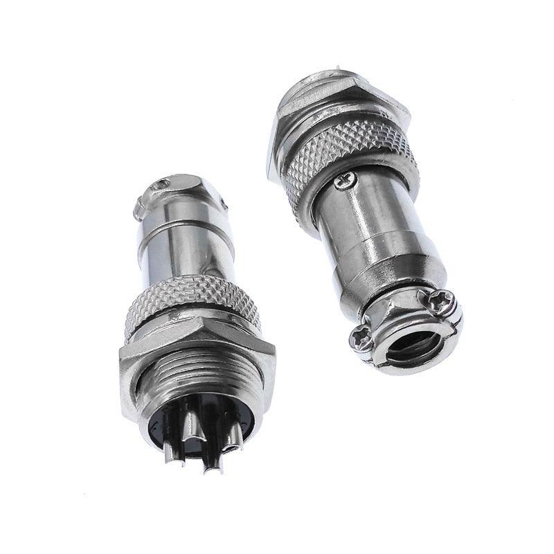 GX16 Aviation Circular Connector  2Pin-10pin Male & Female plug connectors.