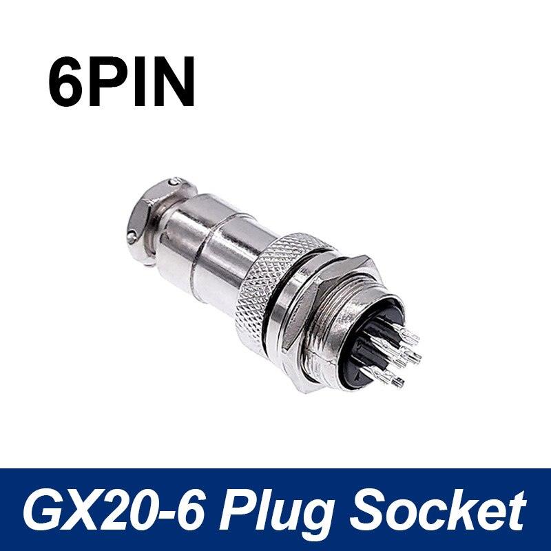 GX20 aviation circular connector Plug and socket 2Pin- 15pin Cable connectors.