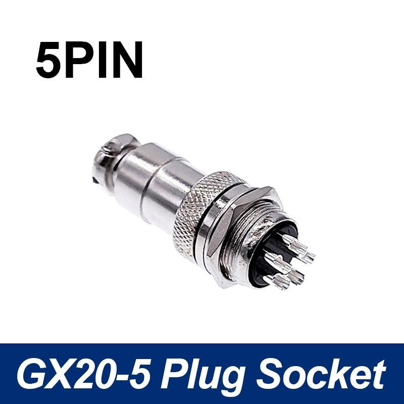 GX20 aviation circular connector Plug and socket 2Pin- 15pin Cable connectors.