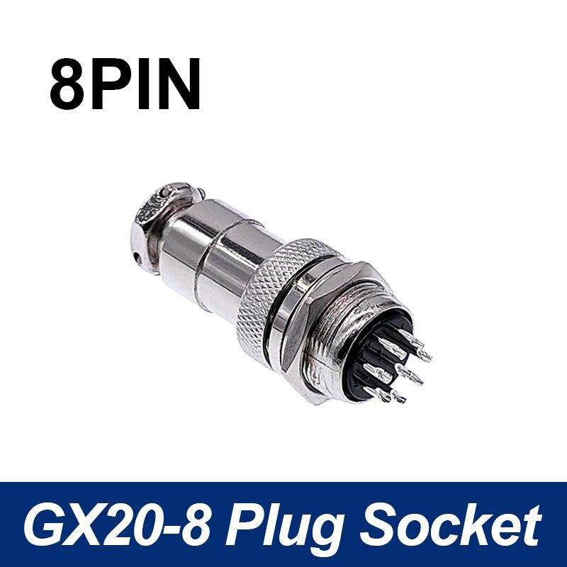GX20 aviation circular connector Plug and socket 2Pin- 15pin Cable connectors.