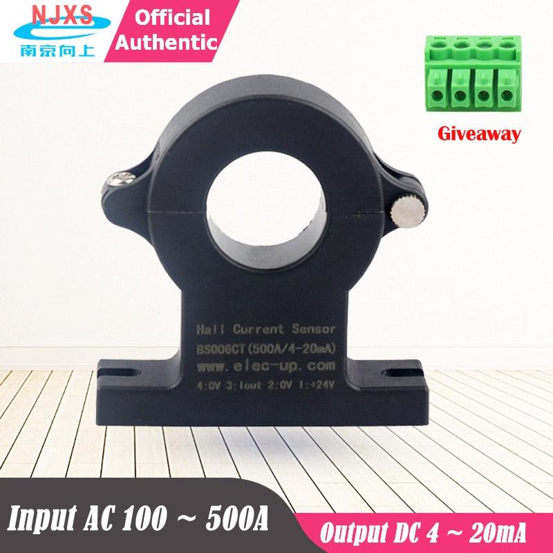 Hall current sensor transducer