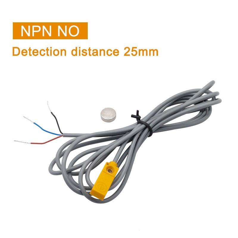 Hall Sensor Square Magnetic Proximity Switch Induction Magnet NPN PNP.