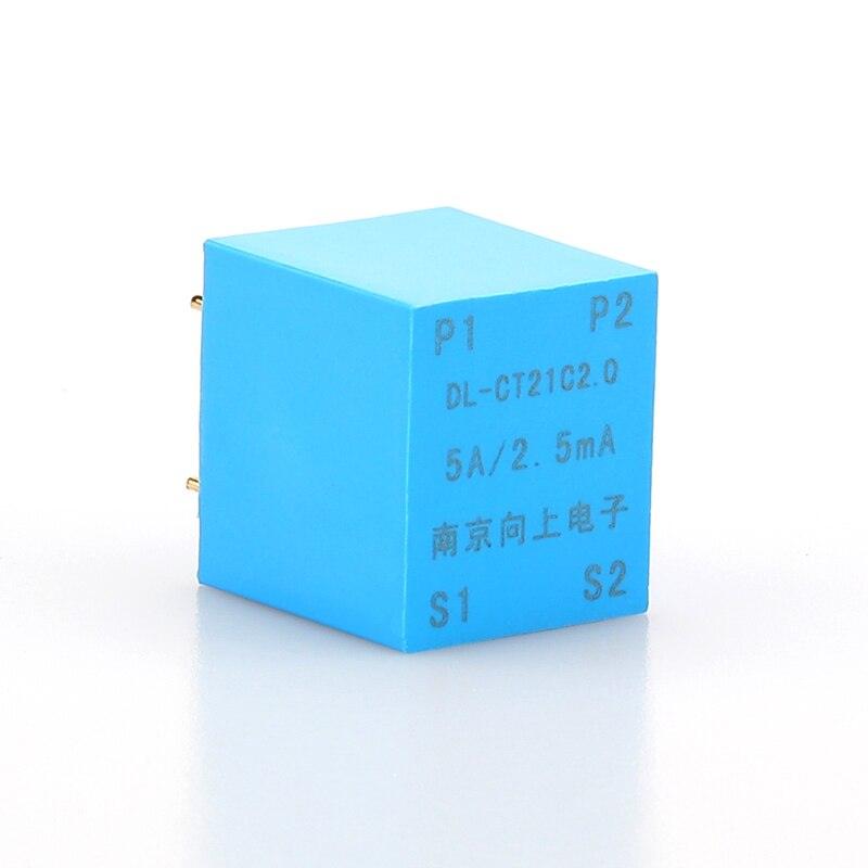 High Precision Miniature Micro Current Transformer sensor DL-CT21C2.0 5A/2.5mA 1:2000 Mini AC CT toroidal Transform manufactur.