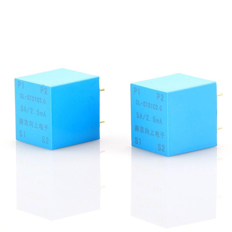 High Precision Miniature Micro Current Transformer sensor DL-CT21C2.0 5A/2.5mA 1:2000 Mini AC CT toroidal Transform manufactur.