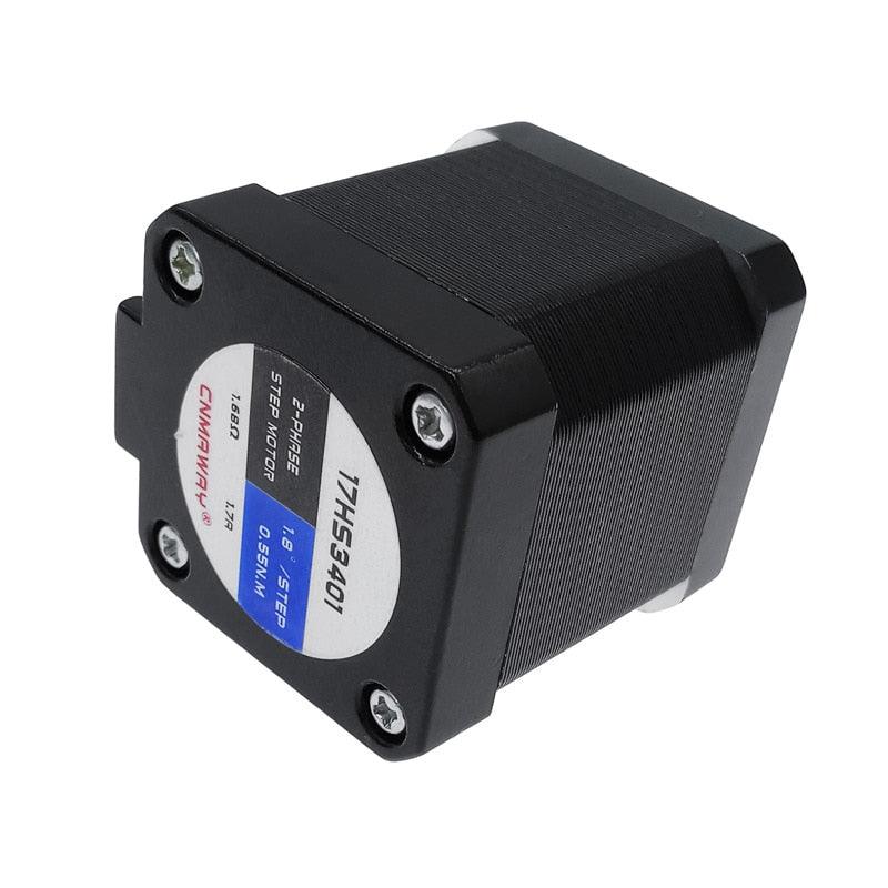 High torque 42 Stepper Motor 2 PHASE 4-lead Nema17 motor 42BYGH34 48MM 1.96A 0.6N.M LOW NOISE (17HS3401)  motor for CNC XYZ.