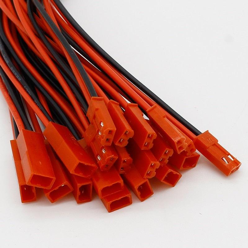 IMC Hot 10 Pairs 150mm JST Connector Plug Cable Male+Female for RC Battery.