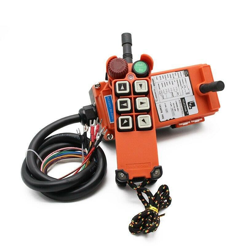 Industrial Remote Controller Switches  Hoist Crane Control Lift Crane 1 Transmitter + 1 Receiver F21-E1 Arrow.