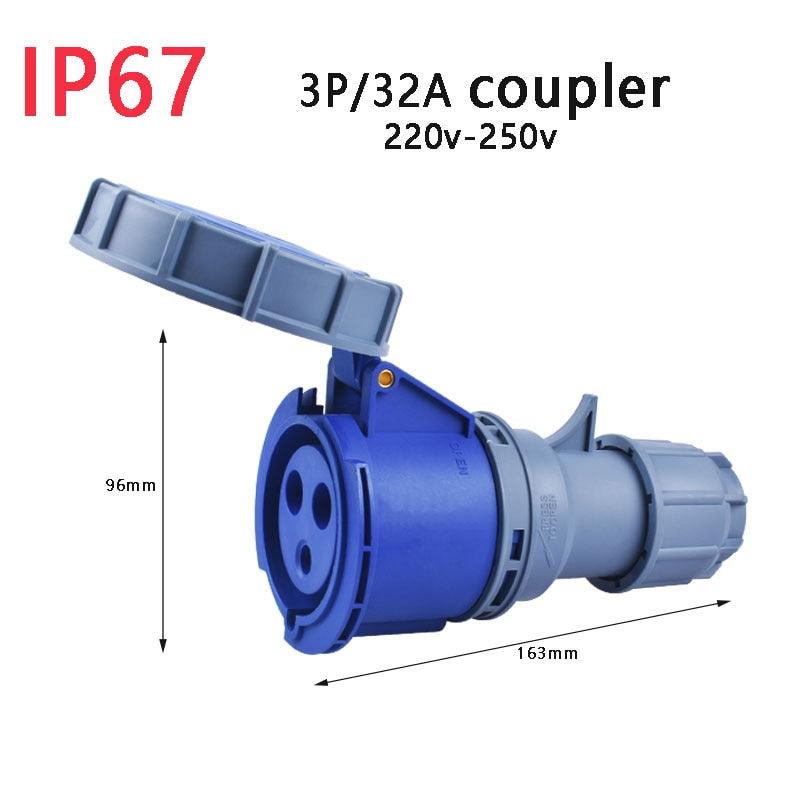 ip67 waterproof plug