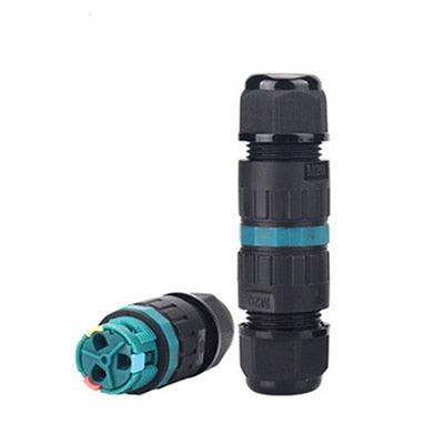 IP68 Waterproof Connector 450V 24A 5-12mm 2/3 Pin Connetors Push Type.