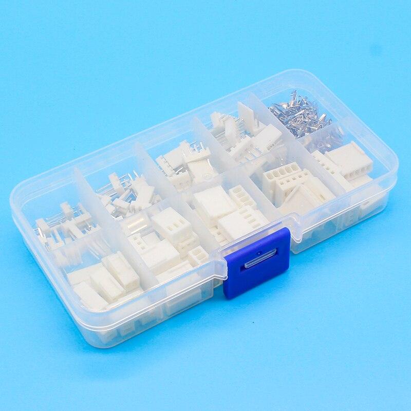 KF2510 Kits 40 sets Kit in box 2p 3p 4p 5 pin 2.54mm Pitch Terminal / Housing / Pin Header Connectors Adaptor.