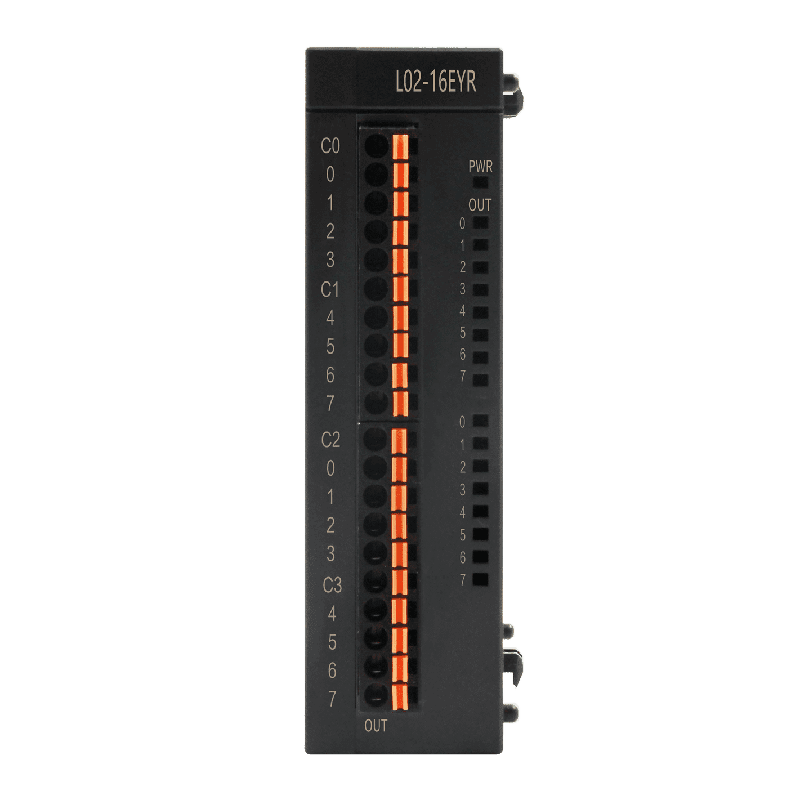 L02  PLC Modules Transistor Relay Output Module 8/16/32 Channel Quick Wiring.