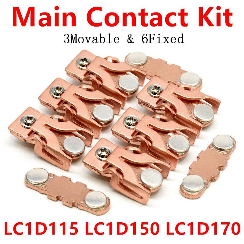 LA5D803 Main Contact Kit for LC1D150 LC1D170 LC1D115 Moving and Fixed Contacts.