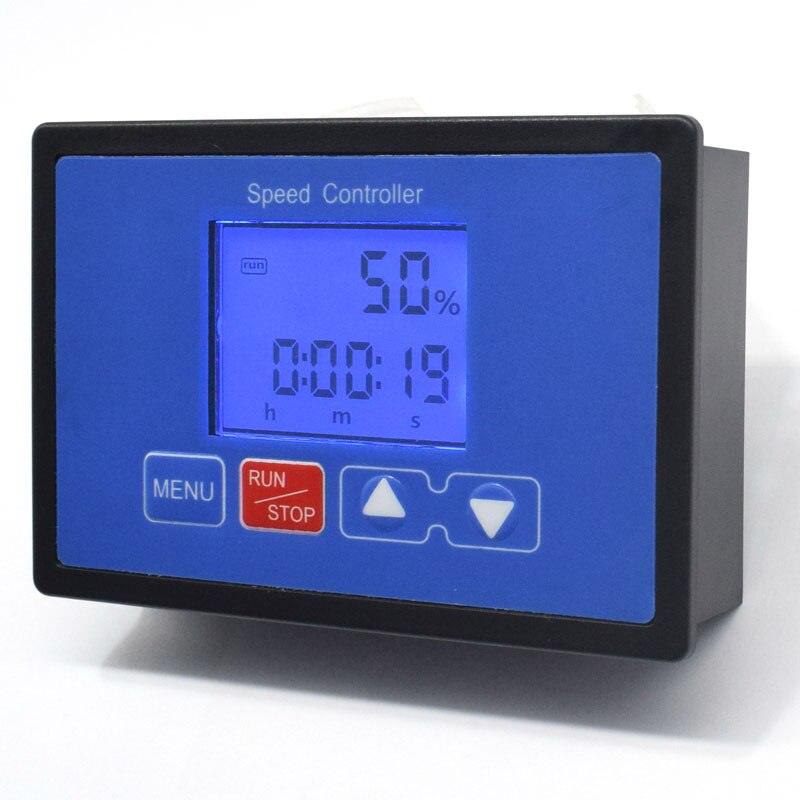 LCD Smart Digital Display PWM control dc motor speed controller 0~100% adjustable.