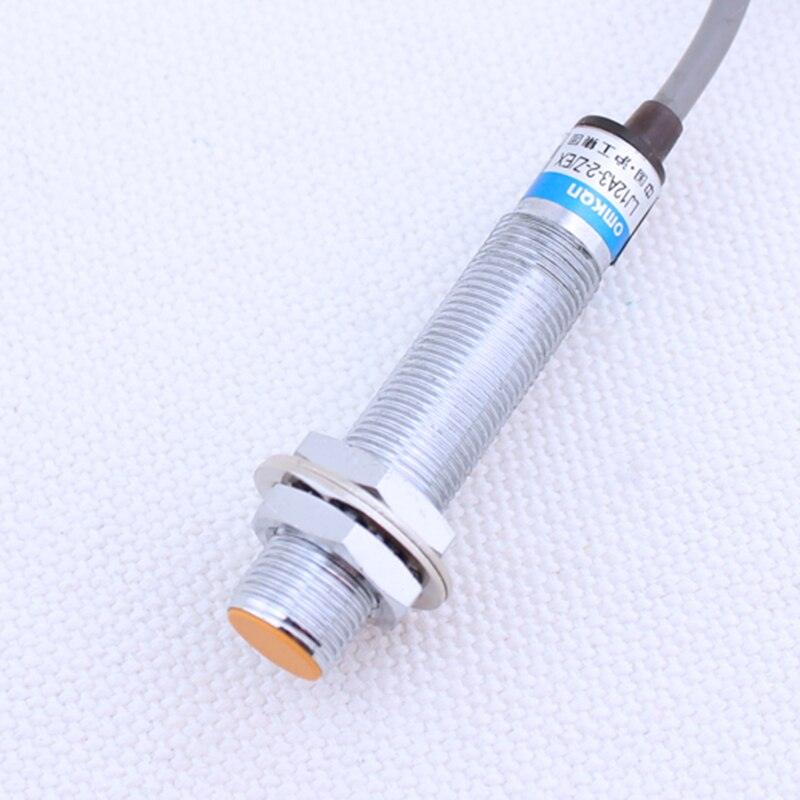 M12 2mm DC6~36V Cylinder Inductive Proximity Sensor Switch LJ12A3-2 PNP/NPN.