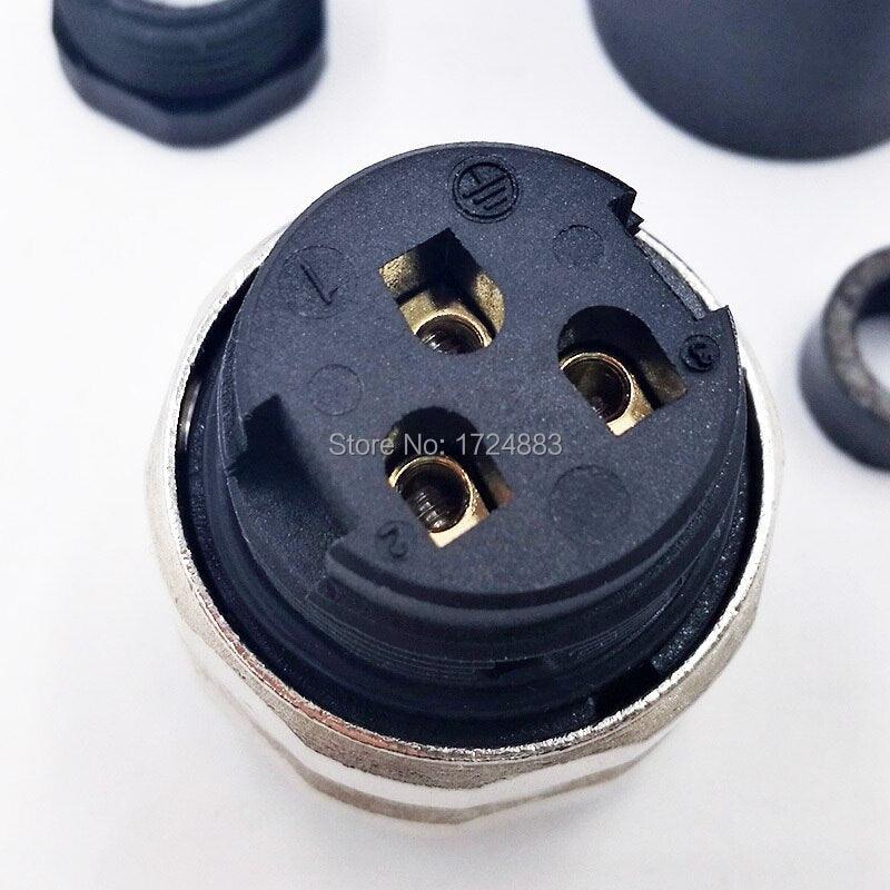 M22 Sensor connnector Waterproof screw threaded 7/8 male female plug socket.