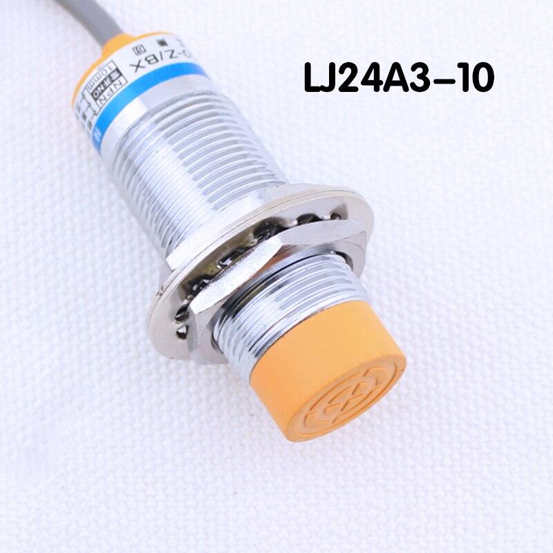 M24 8mm 10mm DC6~36V Cylinder Inductive Proximity Sensor Switch LJ24A3-8(10).