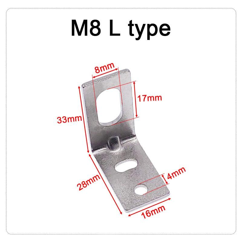 M8 M12 M18 M30 SN04 approach sensor holder proximity switch bracket.