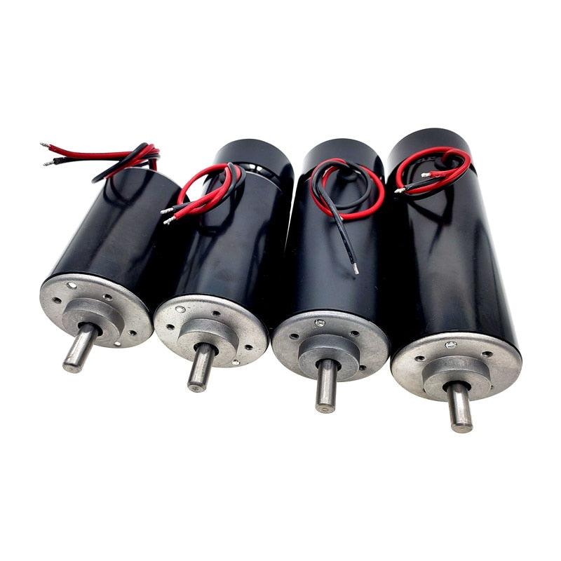 Machine Tool Spindle 200W 300W 400W 500W 800W DC 12-48v dc spindle motor brush air cool for CNC engraving machine.