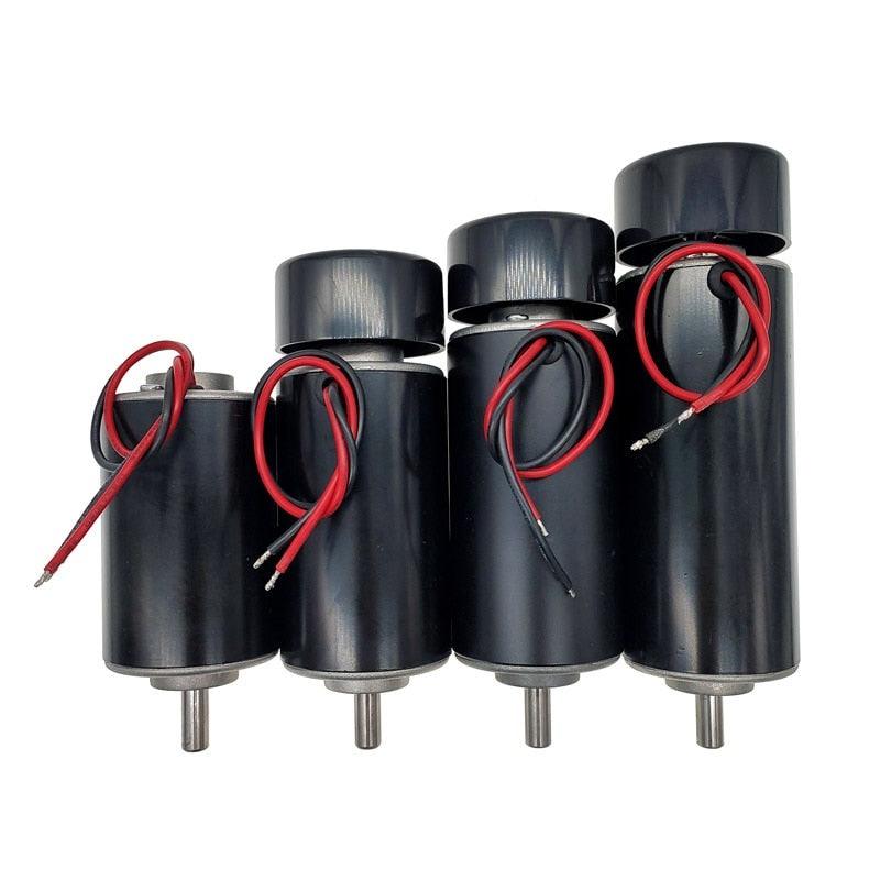 Machine Tool Spindle 200W 300W 400W 500W 800W DC 12-48v dc spindle motor brush air cool for CNC engraving machine.