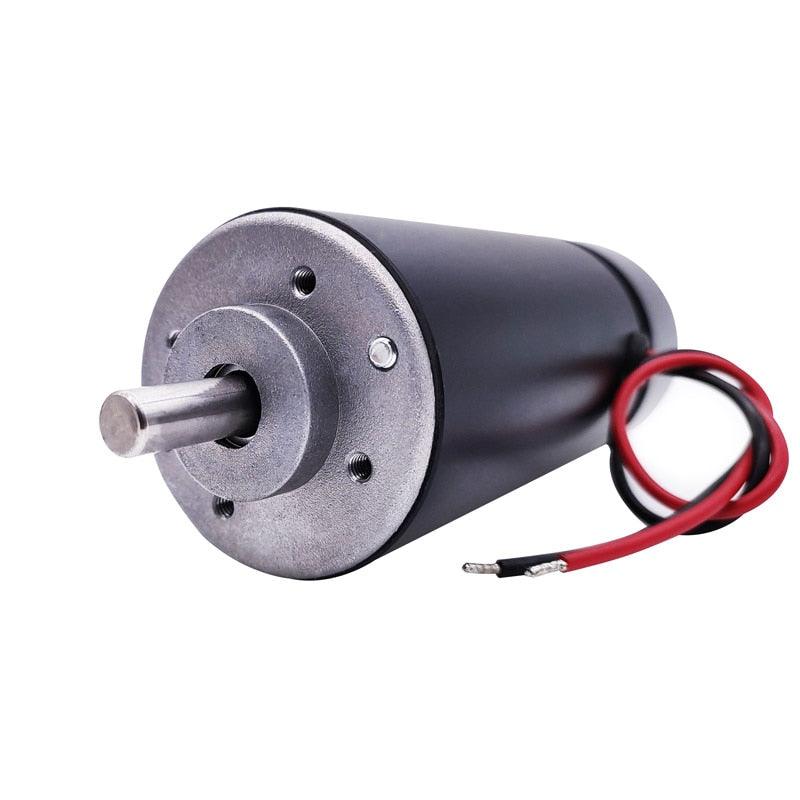 Machine Tool Spindle 200W 300W 400W 500W 800W DC 12-48v dc spindle motor brush air cool for CNC engraving machine.