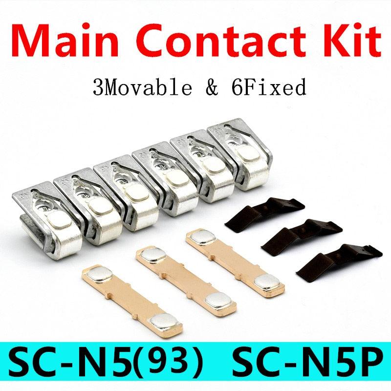 Magnetic Contactor Replacement Kit for SC-N5(93) / SC-N5P Main Contact Kit Moving and Fixed.